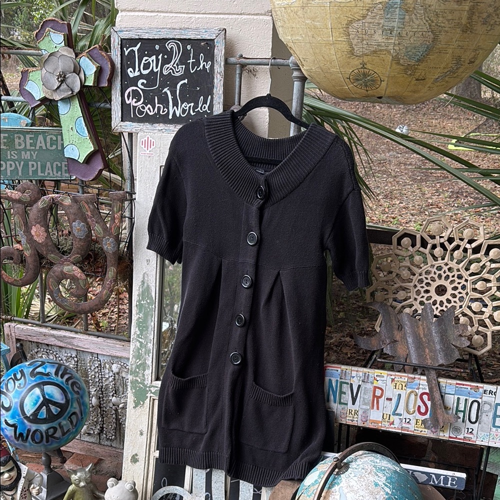 I•N•C Chic Black Knit Dress